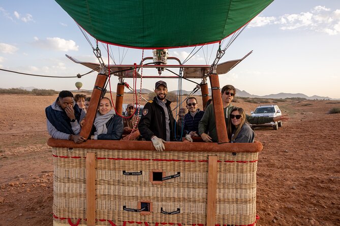 Air ballooning: Marrakech Desert and Atlas Views - Pickup and arrival at Atlas Montgolfière Marrakech