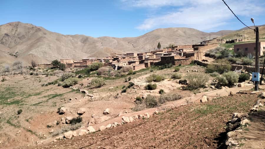 Atlas Mountains and 4 Valleys Day Trip - Walking through Imlil Valley