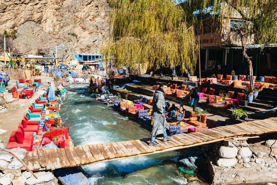 Atlas mountains, Ourika valley, berber villages trip & Guide - Entering a Berber village and home