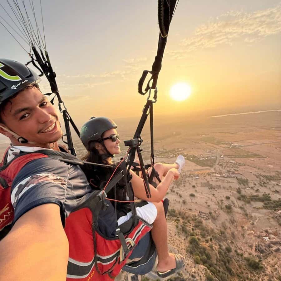 Atlas Paragliding & Agafay Desert Adventure from Marrakech - From Marrakech to the High Atlas foothills