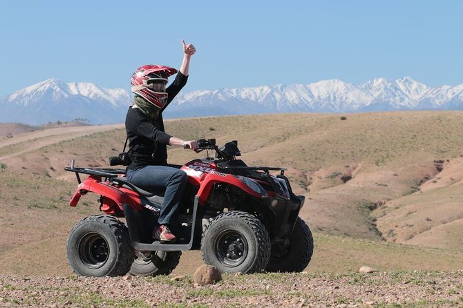 ATV Quad biking in Marrakech desert palmgrove - Safety, guidance, and the right pace