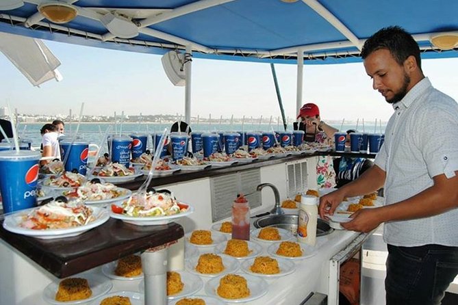 Boat Tours in Agadir lunch including ( sea food ) - Crew service and the feel on board