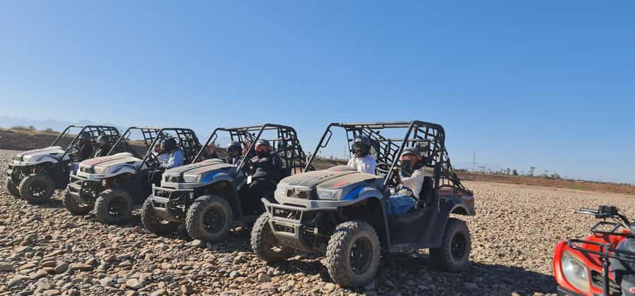Buggy ride at the Palm Grove and Desert with swimming pool - Learning the Buggy Before the Dust Starts