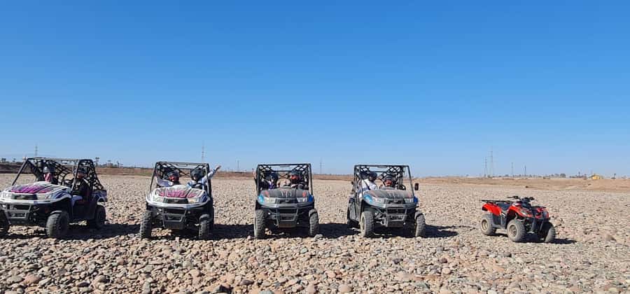 Buggy ride at the Palm Grove and Desert with swimming pool - Riding Across the Hills and Plateaus