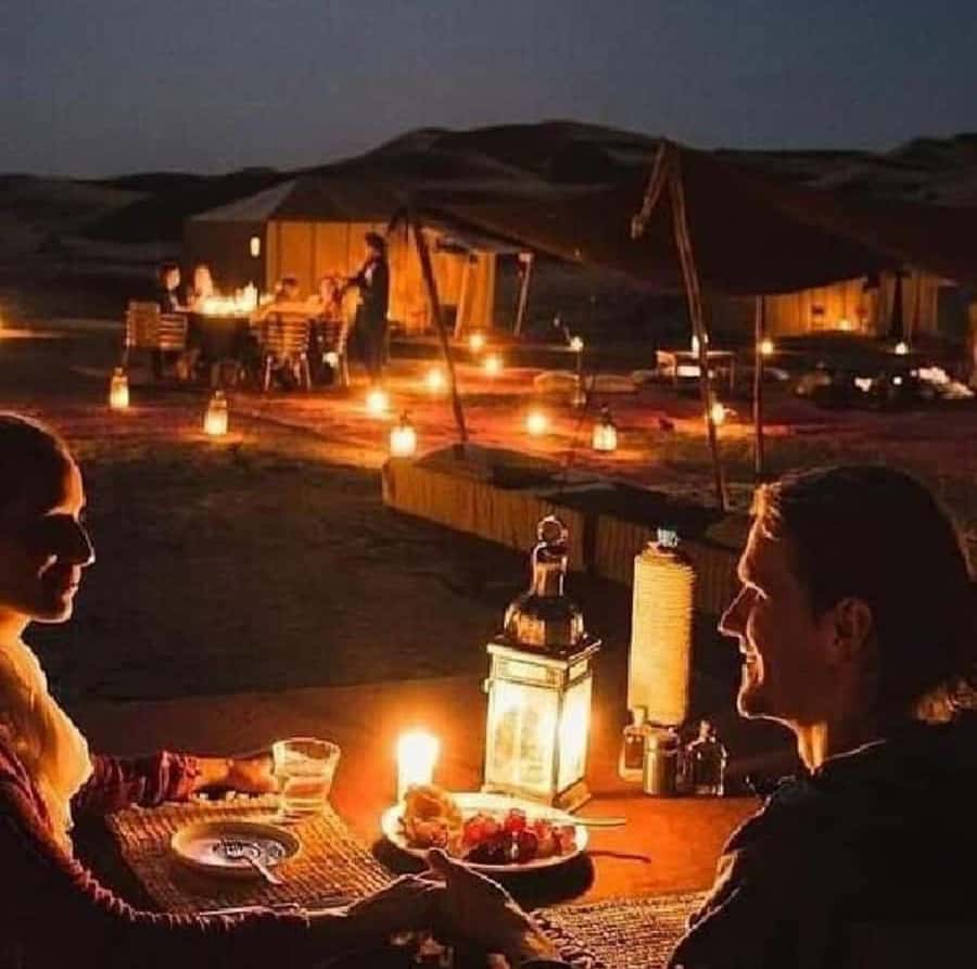 Buggy ride with camels and dinner show in agafay desert - What the $63 price really covers