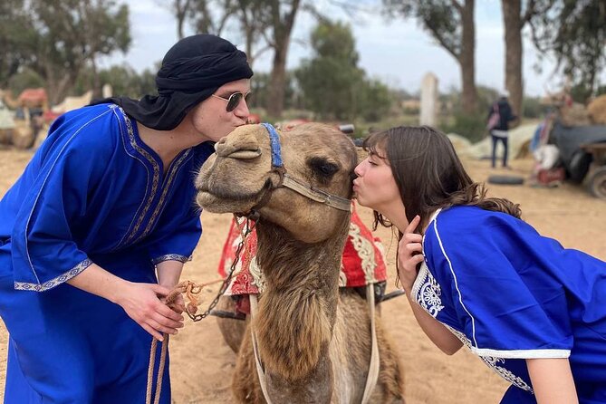 Camel ride in agadir at sunset with barbecue and couscous - Riding past the King’s Palace and Souss River