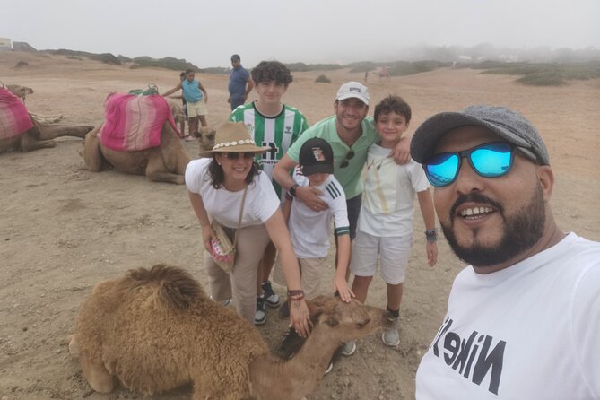 Camel ride in Tanger - Caves of Hercules and the cash-only detail