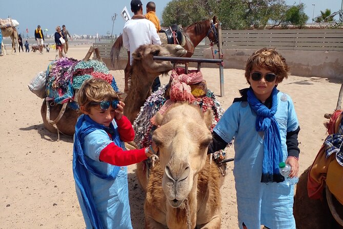 Camel ride or quad bike ride.. pick up, drop off. including - Who will enjoy this ride most?