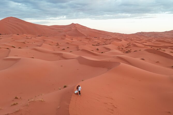 Camel Trekking & 1 Night in Merzouga Desert Camp - Riding into the Erg Chebbi dunes