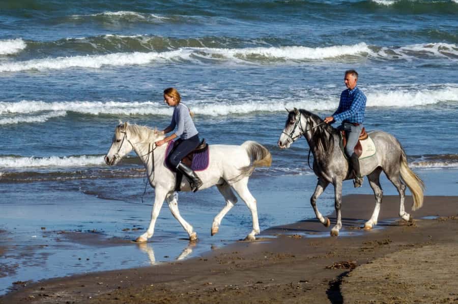 Casablanca: Beach Horseback Riding with Hotel Transfers - Leaving Casablanca for the Atlantic coast
