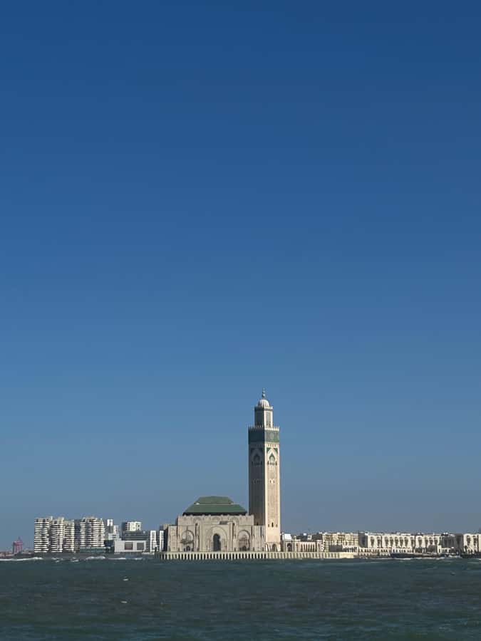 Casablanca Day Tour from Marrakech and Big Mosque Visit - Lunch in Casablanca, with the bill left to you
