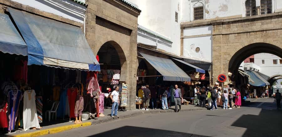 Casablanca day trip from the cruise ship passenger. - Starting inside Casablanca port