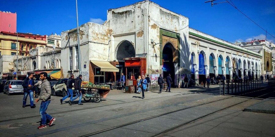 Casablanca Full-Day City Tour with round-trip hotel transfer - Central Marketplace: a quick taste of local shopping