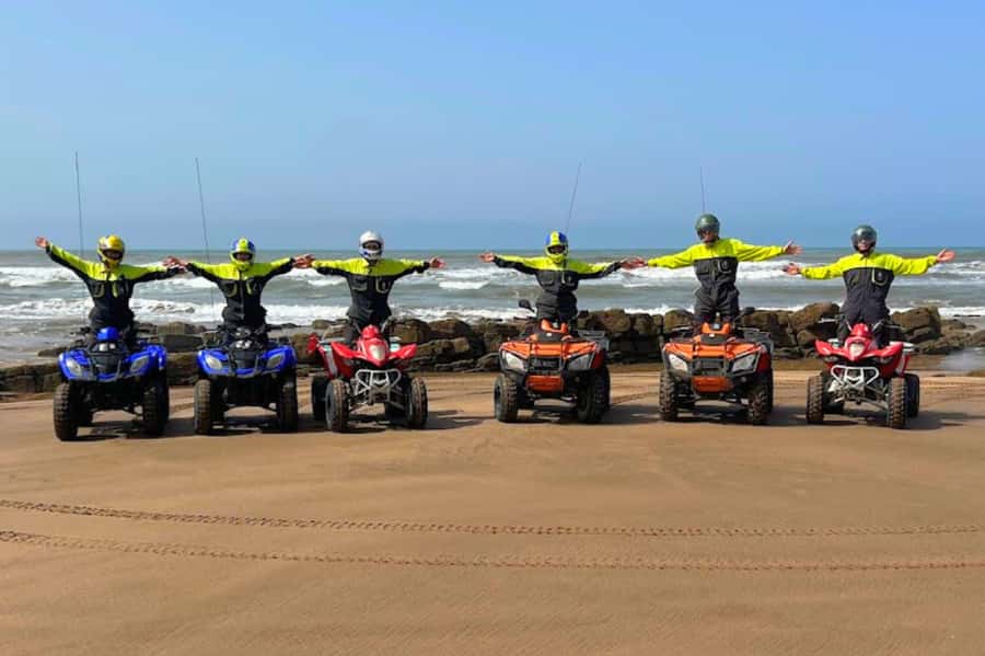 Casablanca: Quad Fun Beachside with Hotel Transfers - Getting Ready for the 90-Minute Quad Session