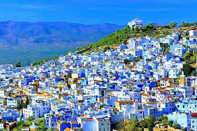 Chefchaouen Day trip by High-Speed Train from Casablanca - Lunch with mountain views