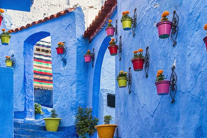 Chefchaouen Private Day Trip From Fes - Coffee and greenery at Motel Rif