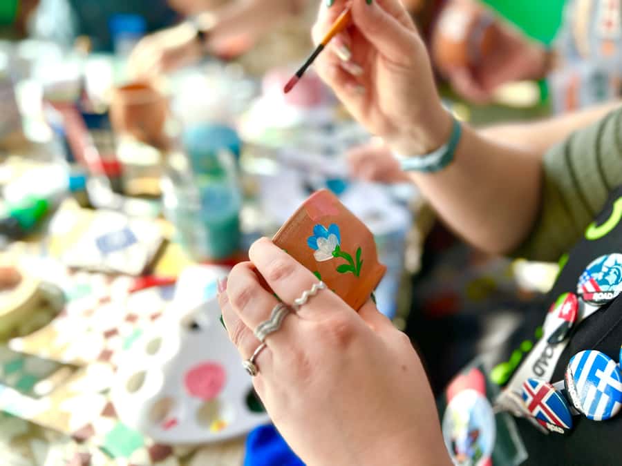 Creative Painting on Fes Pottery - Choosing your pottery and planning your design