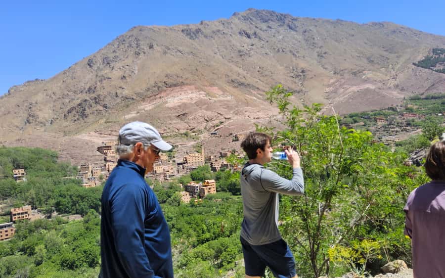 Day Trip To Atlas Mountain and Berber Village From Marrakech - Walking through villages, rivers, and walnut trees