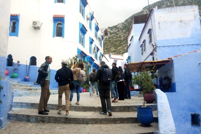 Day Trip to Chefchaouen from Fes Private /Small Group - The panoramic viewpoint introduces the Blue City