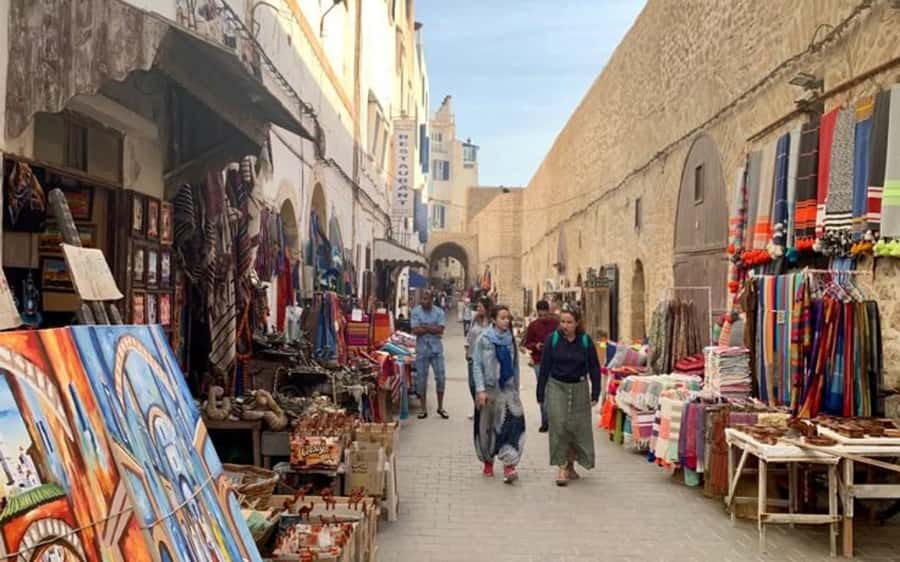 DAY TRIP TO ESSAOUIRA FROM MARRAKECH - The port, fish lunch, and the Atlantic beach