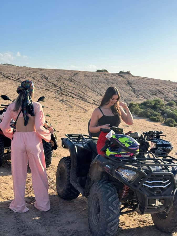 Desert & Beach Quad Adventure With Camel Ride - The 1.5-hour route through Takate
