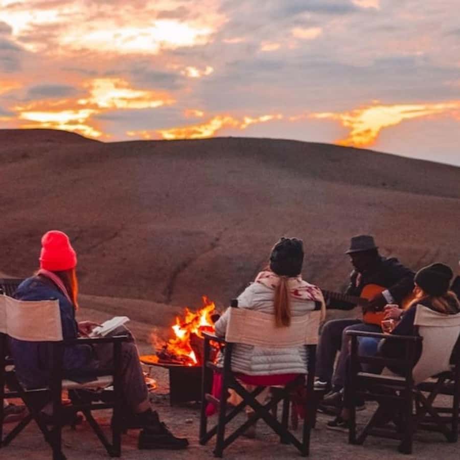 Desert night : ATV, Camel Trek sunset views & Dinner show - A private tent changes the overnight experience