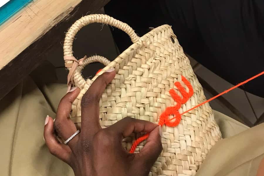 Embroider Your Name in Arabic Calligraphy – Marrakech Medina - Mint tea, Moroccan pastry, and a slower pace