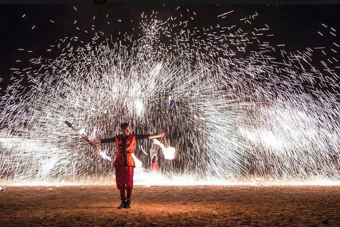 Enjoy Agadir Berbère Night show Fantasia dinner & spectacles ® - The horseback rifle display and final fireworks