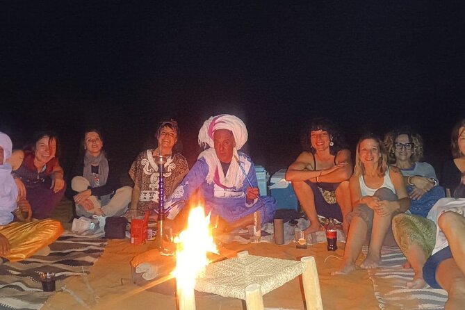 Enjoy camp 1 night .Camel.sunset sunrise drums Quad Sunboard - Why one night in Erg Chebbi works so well