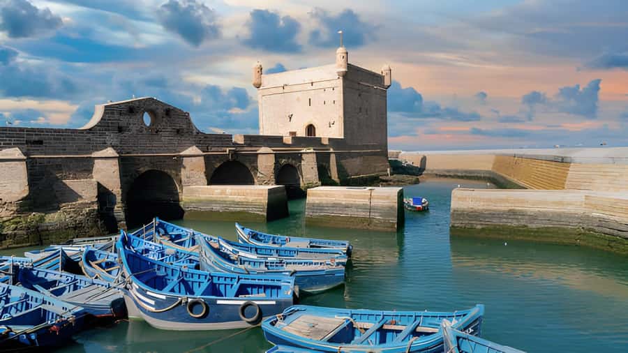Essaouira Day Trip from Agadir - The return road and sunset stop