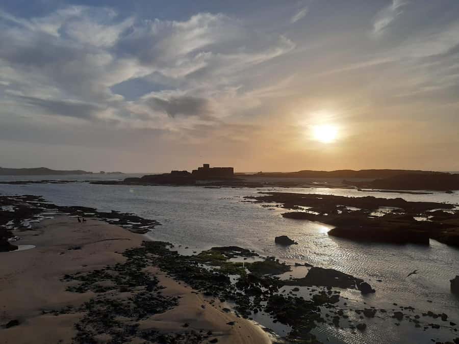 Essaouira Day Trip from Marrakech _ medina, old port - First impressions of the ocher walls and medina