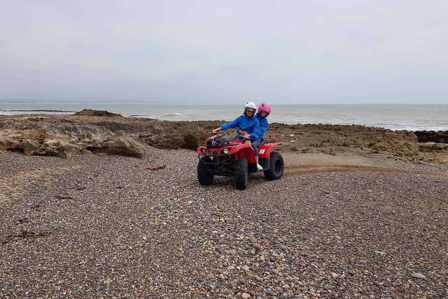 Essaouira P3: Quad tour forest beach dunes (free transfer) - Riding through the pine forest