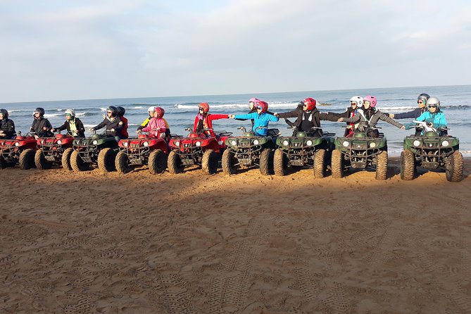 Essaouira: Pleasant Quad tour (free transfer) - Sidi Kaouki and contact with local fishing life