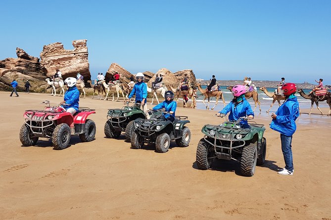 Essaouira: Pleasant Quad tour (free transfer) - One rider or two on a single quad