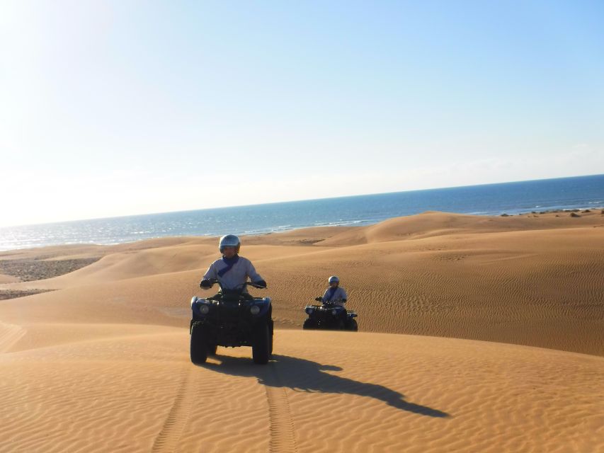 Essaouira Sand Dunes: Half Day Quad Bike Tour - Crossing Oued Ksob to the Sultan’s Palace Ruins