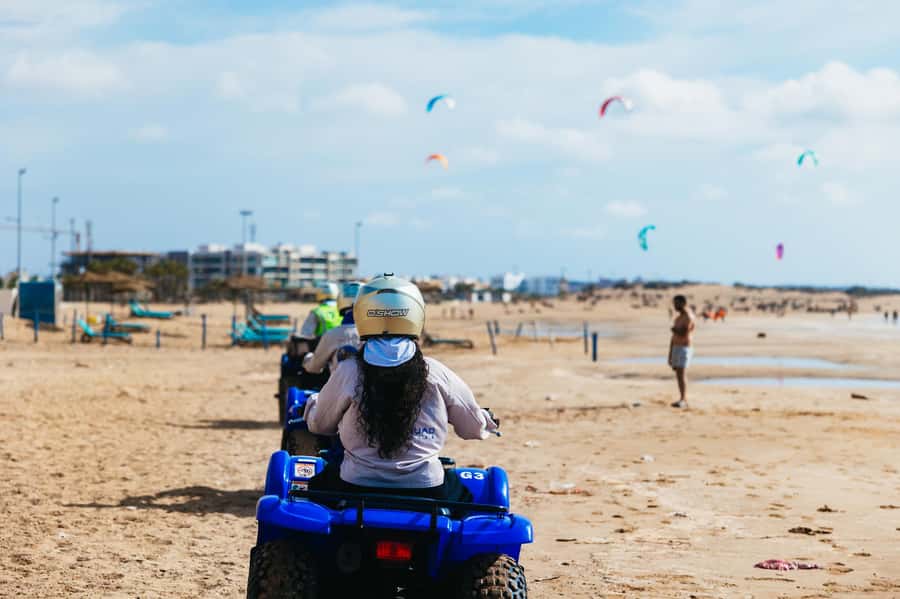 Essaouira Sand Dunes: Half Day Quad Bike Tour - The Quad Bikes and Safety Setup