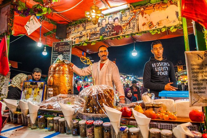 Evening Marrakech: Gastronomic and Market Tour Inside the Medina - Mellah Market, meat stalls, and Morocco’s spice cupboard