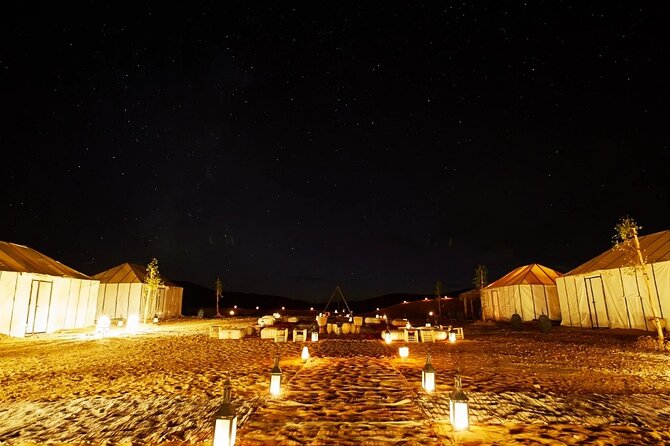 Exclusive Merzouga Desert Safari: Camel Ride, Sandsurf & Dinner - A Traditional Camp After Dark