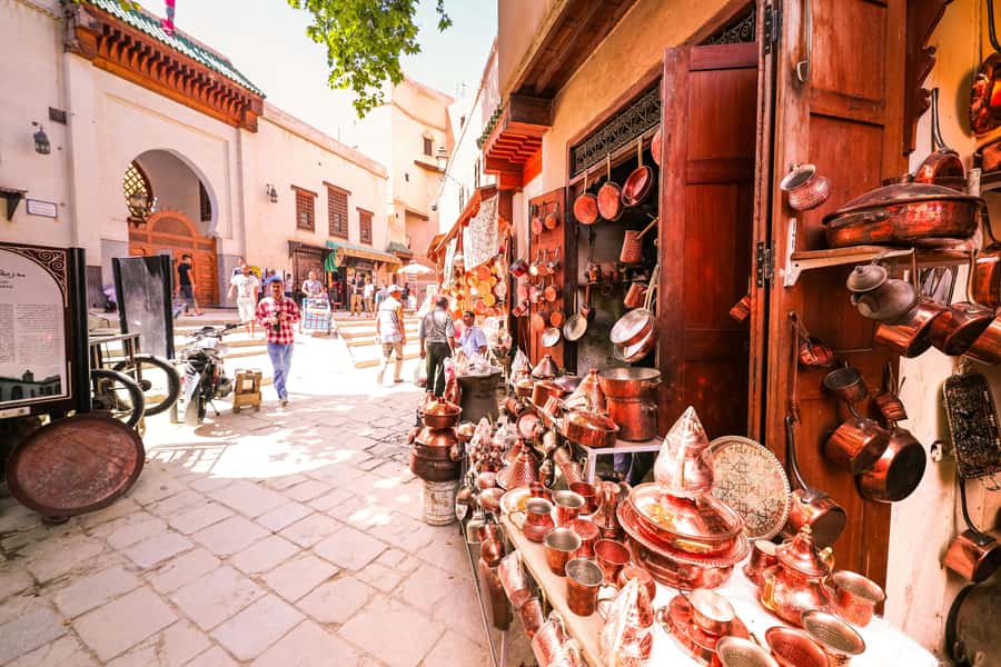 Fes: A Guided Walking Tour Through the Historic Medina - Starting at Bab Bou Jeloud, Fes’s Blue Gate