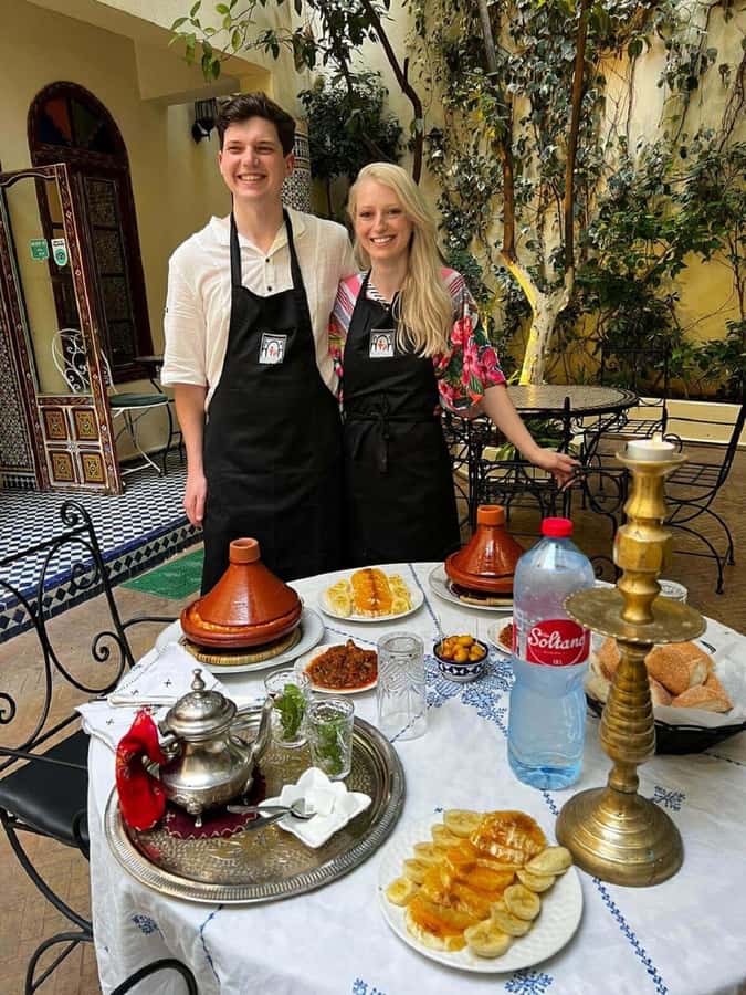 Fes: Authentic Cooking Class and Old Medina Visit - Shopping for dinner in the old Medina