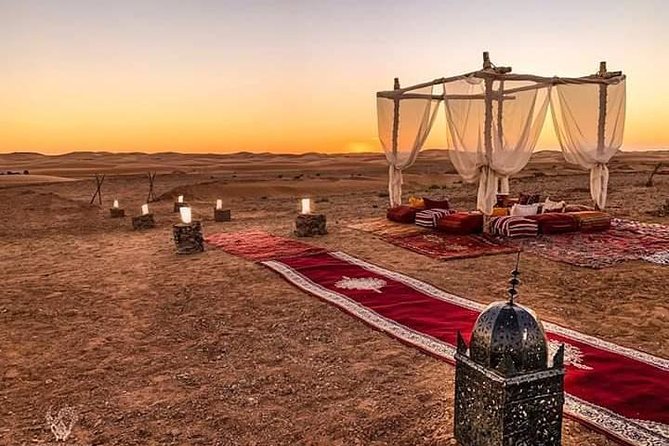 Fes desert tours 2 days - Reaching Merzouga and the overnight desert camp