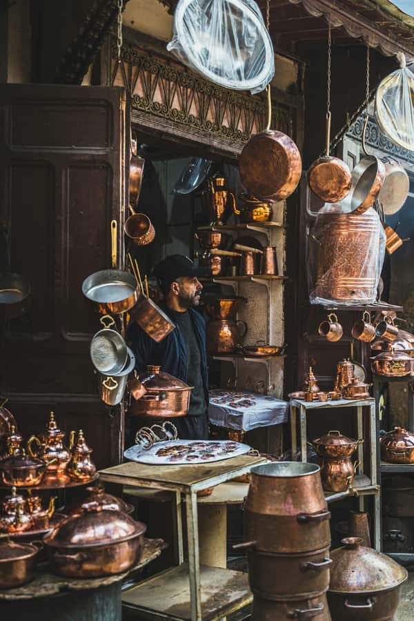 Fes: Royal Palace, Madrasa, Tannery & Souks and Medina Tour - Bab Boujloud and the final hour