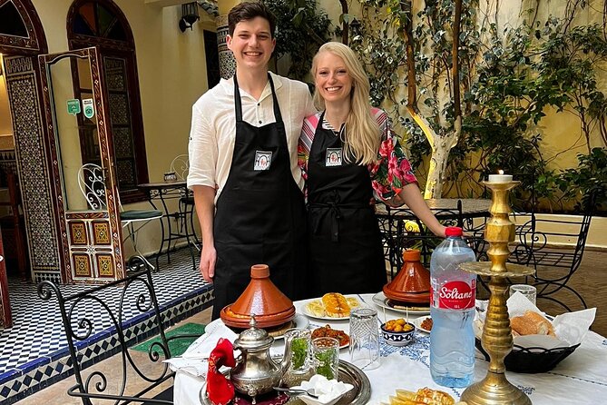 Fez Cooking Class - From appetizers to dessert, you eat your own work