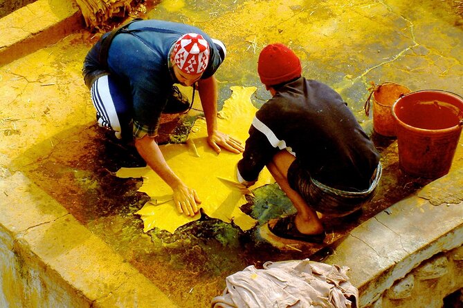 Fez Guided Tour - Tannery views and the working craft districts