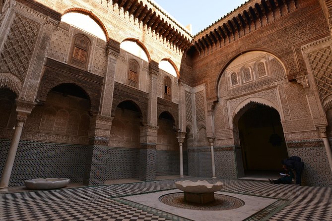 Fez Guided Tour NO SHOPPING TOUR - Royal Palace doors and the Mellah