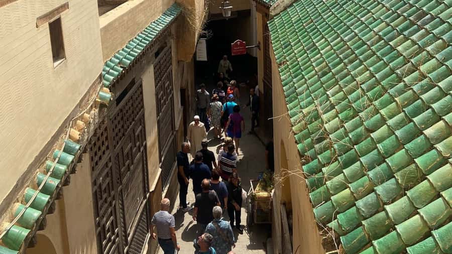 Fez Medina Guided Tour - Bouaanania Medersa and the Nejjarine Fountain