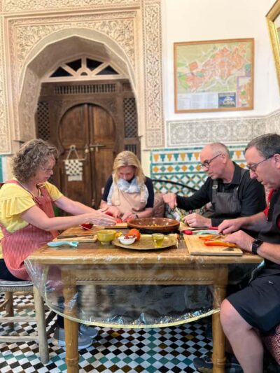 Souk Tour and Traditional Home Cooking Class