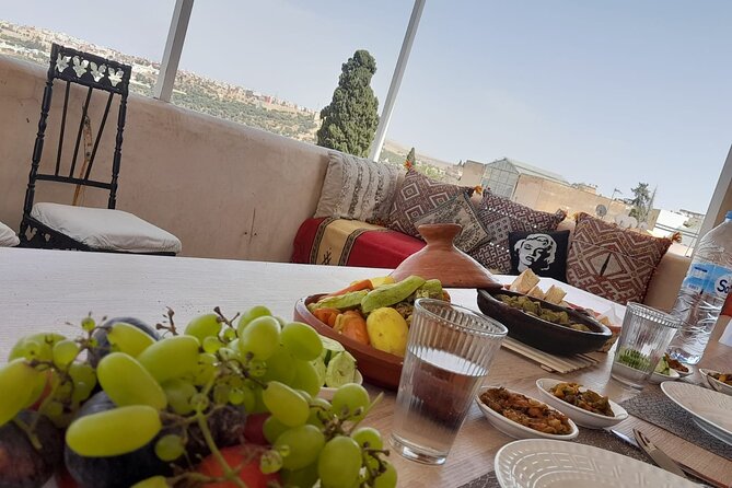 Fez view cooking with grandmother - The rooftop view and weather matter