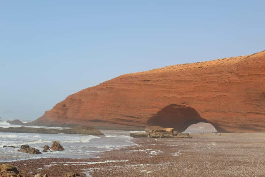 From Agadir: Legzira Beach & Tiznit Day Trip with Lunch - Moroccan lunch beside the Atlantic