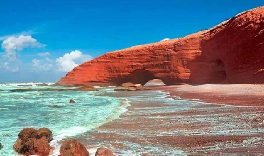 From Agadir: Legzira Beach & Tiznit Day Trip with Lunch - The road south through Sidi-Bibi and Souss-Massa